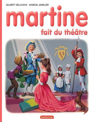 cover image of Martine fait du théâtre